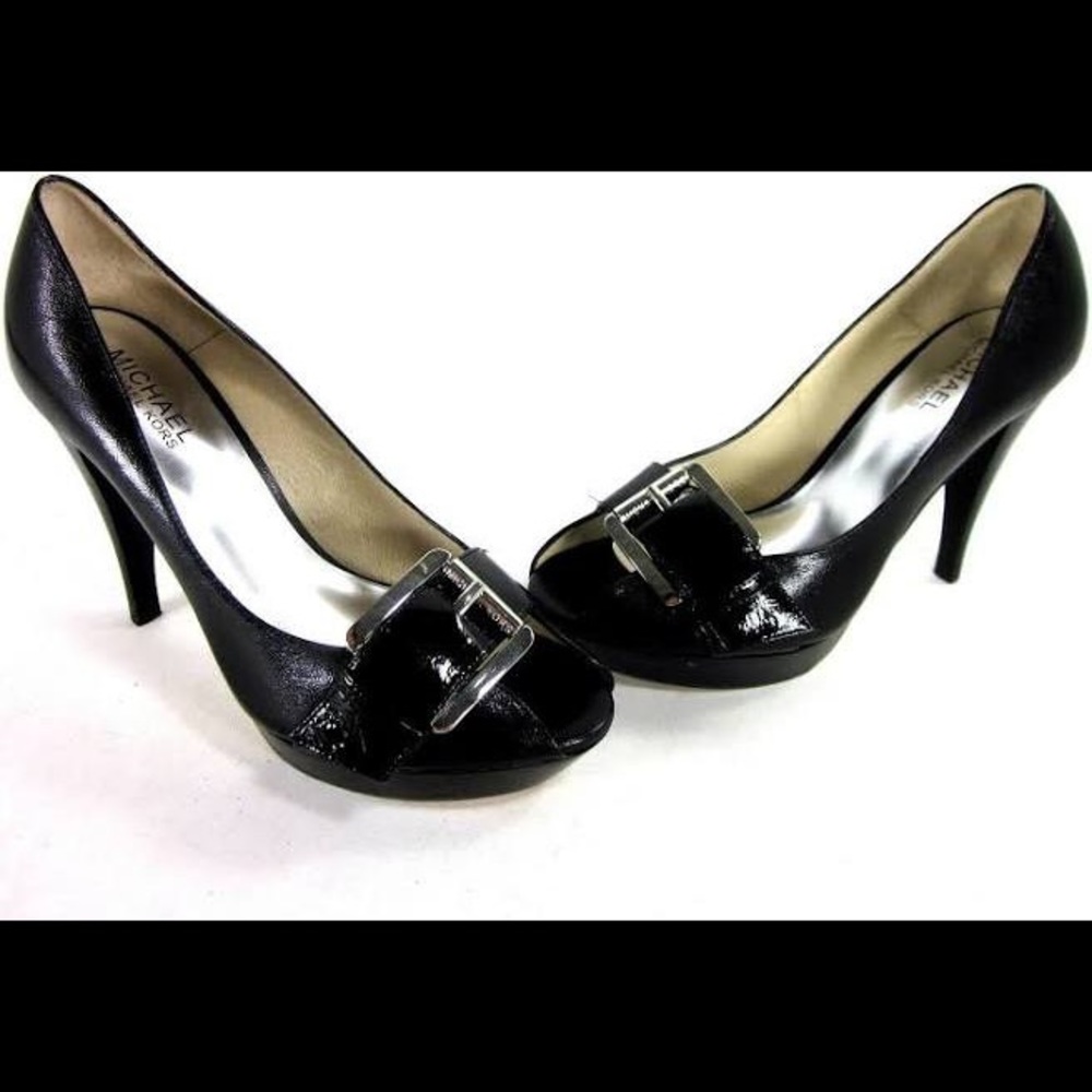 Michael Kors Allister Open Toe Pumps